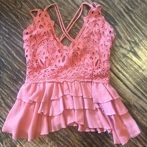 Chelsea and Violet, Women’s Small, worn once, coral